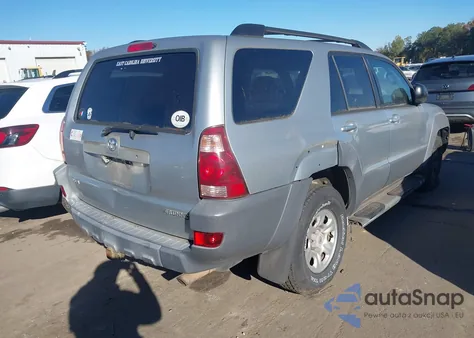 2003 Toyota 4Runner Sr5 V6 из США, поврежденный, VIN JTEZU14R738002890